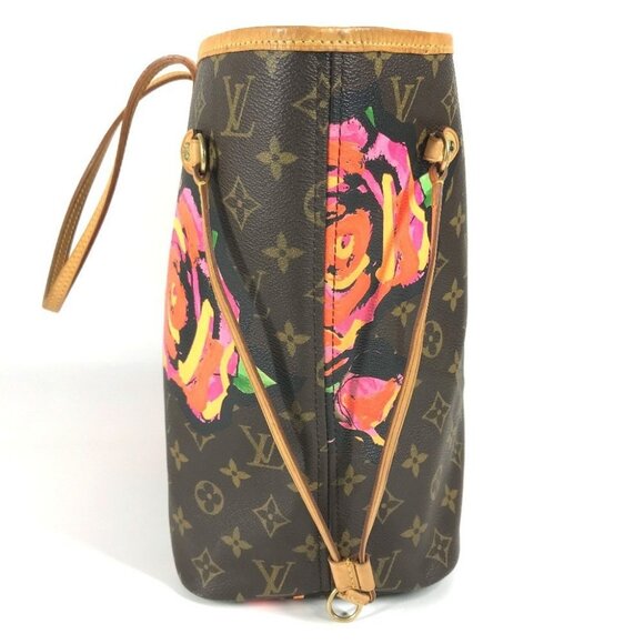 LOUIS VUITTON M48613 Monogram Rose Neverfull MM Shoulder Bag Tote Bag - Picture 6 of 14
